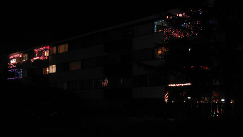 Apartment Christmas Lights