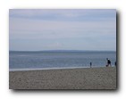 Boundary Bay - Centennial Beach looking towards Mount Baker