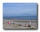 Boundary Bay - Centennial Beach looking towards Vancouver