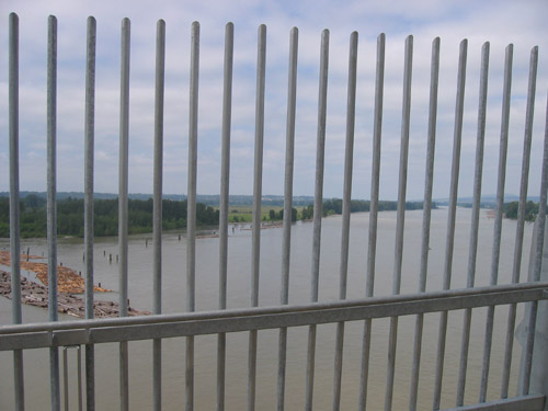 Golden Ears Bridge 'Jail' View from Car Deck