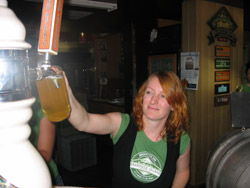 Pouring a pitcher