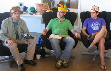 Dave Olson, Rob Cottingham and John Bollwitt