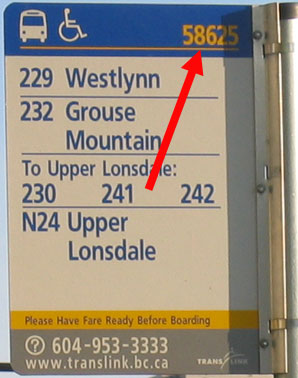 Bus Sign