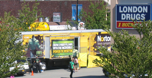 Truck with Hulk 1