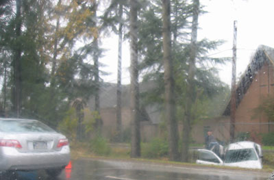 Car in Ditch