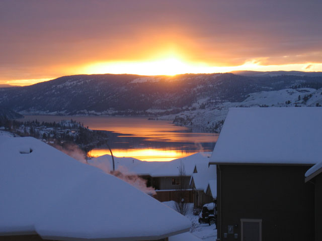 Coldstream sunset