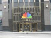 The NBC building is just around the block