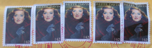 Bette Davis stamps