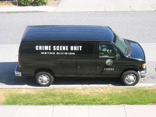 Crime Scene Unit Van