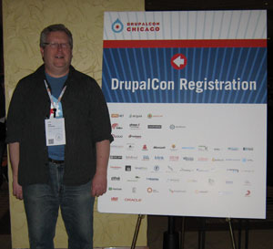 Dale at DrupalCon 2011
